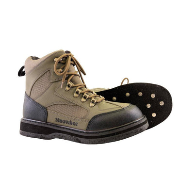 Snowbee Stream-Trek Wading Boots Studded Felt / Rubber Sole - 8