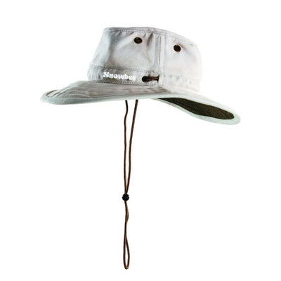 Snowbee Ranger Wide Brim Hat-White L - (735-13257S-L)