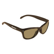 Snowbee Classic Retro Full Frame Sunglasses - Brown/Amber Lens