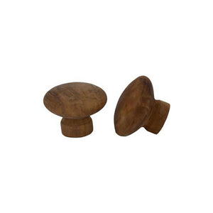 Eude Teak Knob For Door Or Drawer (Pair)