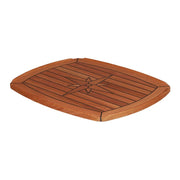 Eude Teak Tabletop Half Ellips