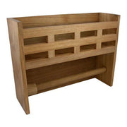 Eude Teak Paper Towel Holder
