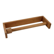 Eude Teak Paper Towel Holder, Small