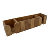 Eude Teak Mug/Cup Holder With Storage Rack