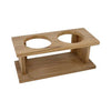 Eude Teak Bottle Holder (Double)