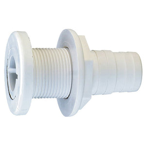 Attwood Thru-Hull (Oem) skin fitting White 1 - 1/8" To 1 - 1/4"