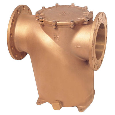 Bronze Water Strainer with PN16 Flanges DN150