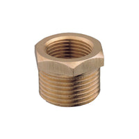 Brass Bushing M-F 1"1/4 x 1/4"