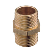 Brass Nipple M-M 3/8"