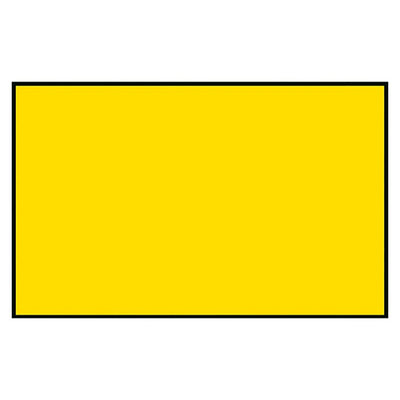 Coloured Flag - Yellow