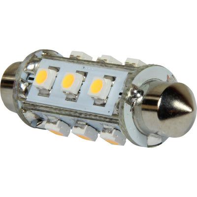 Warm White LED Festoon Navigation Light Bulb (10V - 30V / 1W)  739710