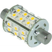 Warm White LED Indented Festoon Navigation Light Bulb (10V - 30V / 2W)  739740