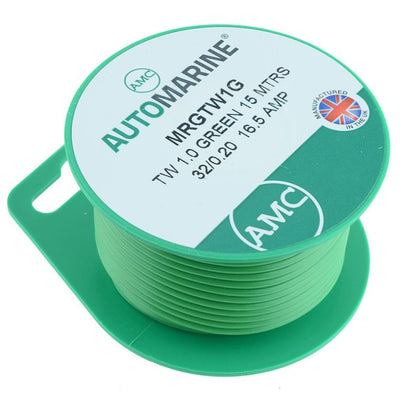 AMC Thin Wall Single Core Mini Reel Green