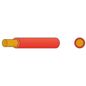 AMC Flexible Battery Cables, Sheath Colour Red