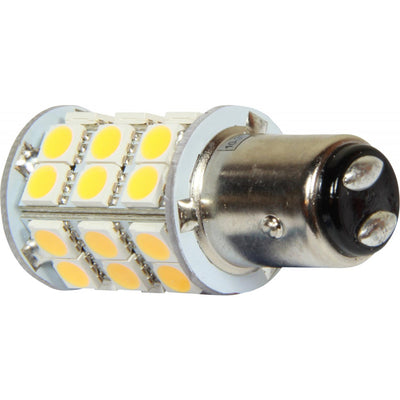 Warm White LED BAY15d Navigation Light Bulb (10V - 30V / 3.2W / 45mm)  739760