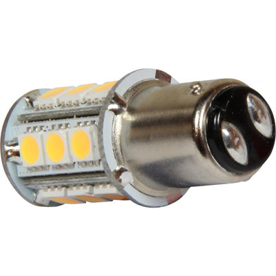 White LED BA15d Light Bulb (10V - 30V / 2.5W)  739802