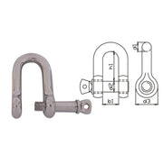 D-Shackles With Captive Pin