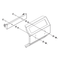 IDMK H12 RD - In-Dash Mounting Kit HELIX 12 Models REINFORCED