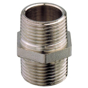 Nickel Plated Nipple M-M 1"