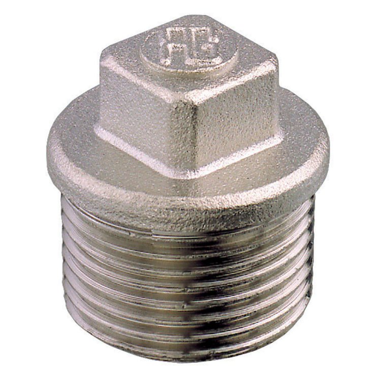 Nickel Plated Plug M 1/4"