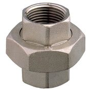 Nickel Plated Union F-F Tapered Seat & O-Ring 1/2"