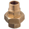 Brass Union M-F Tappered Seat & O-Ring 3/4"