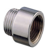 Chrome Extension M-F 1/2"x10mm