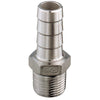 Stainless Steel Hose Connector M  2"1/2x70mm