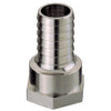 Nickel Plated Hose Connector F 1/2"x20mm