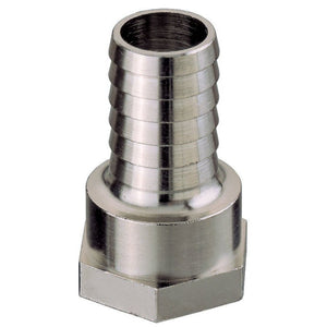Nickel Plated Hose Connector F 1/2"x20mm