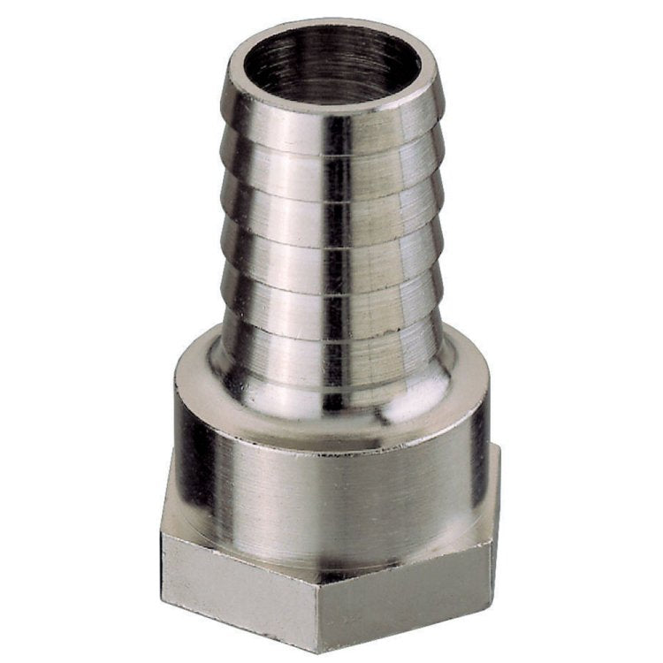 Nickel Plated Hose Connector F 3/4"x13mm