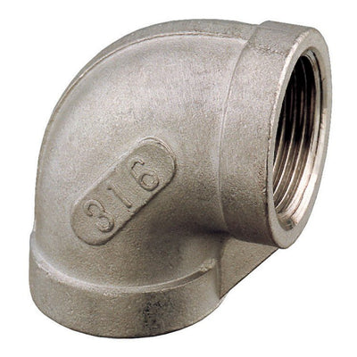 Stainless Steel 90 Elbow F-F 2