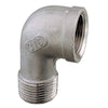 Stainless Steel 90 Elbow M-F 3/4"