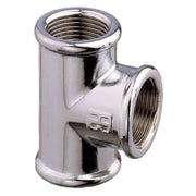 Chrome Plated Equal"T2" F-F-F 1/2"