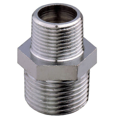 Chrome Reducing Nipple M-M 1/2
