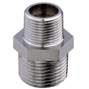 Chrome Reducing Nipple M-M 3/4"x1/2"