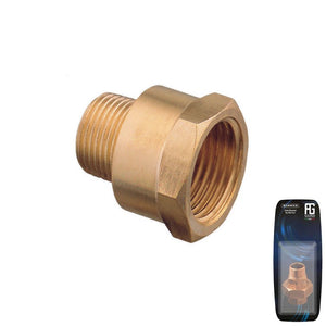 Brass Reducing Nipple F-M 1"1/4x3/4" - Retail Pack