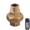 Brass Union M-F Tapered Seat & O-Ring 1"1/2  - Retail Pack