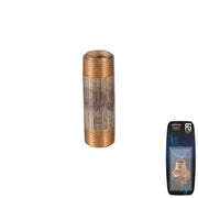 Bronze Barrel Nipple Male 3/4"x80mm - Retail Pack