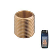 Brass Nipple 1"1/4x40mm - Retail Pack