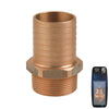 Bronze Hose Connector M 3/8 " x 10 mm - Retail Pack