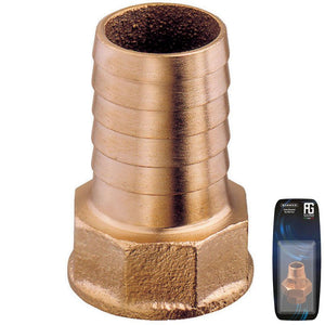 Brass Hose Connector F 1"1/2x50mm - Retail Pack