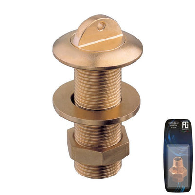Brass Thru-Bilge Outlet w/ Plug  - 3/4