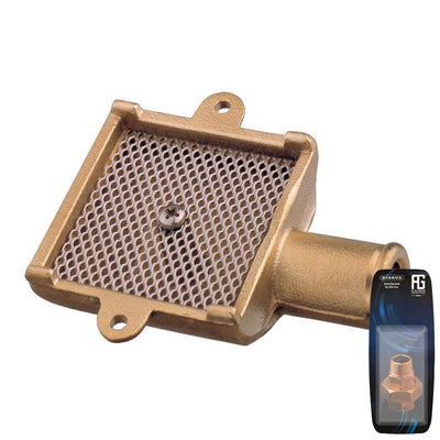 Brass Bilge Strum Box With Ss Gauze 20 mm - Retail Packed
