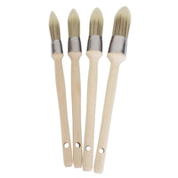 4 Pcs Synthetic Sash Brush Set
