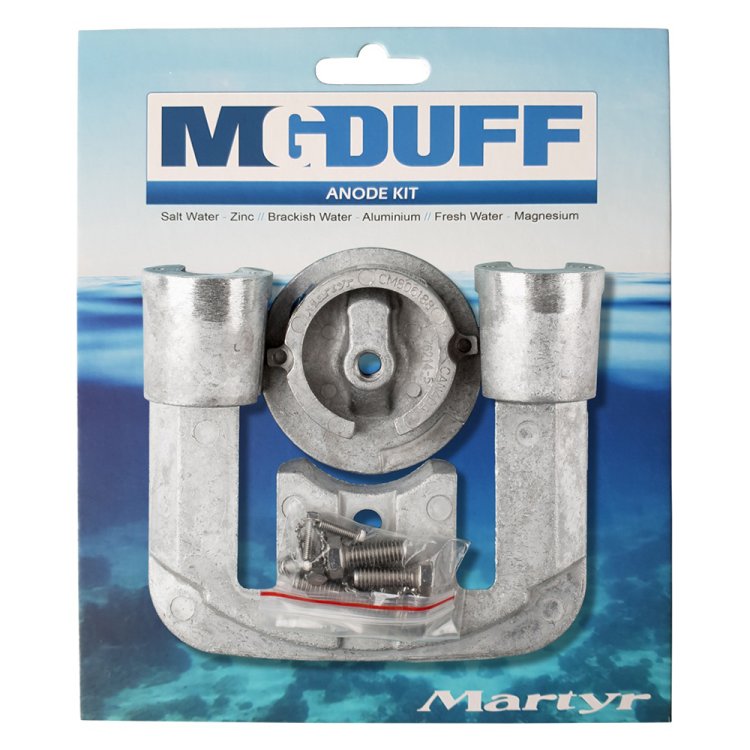 MG Duff CMBRAVO1KITA Mercruiser Stern Drive Aluminium Anode Kit