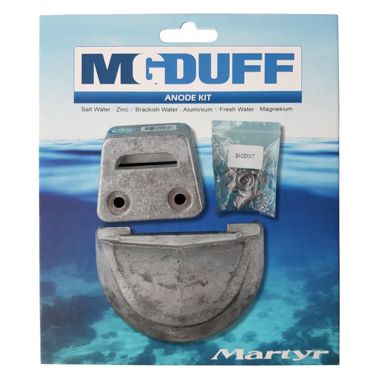 MG Duff CMSXKITM Volvo Stern Drive Magnesium Anode Kit