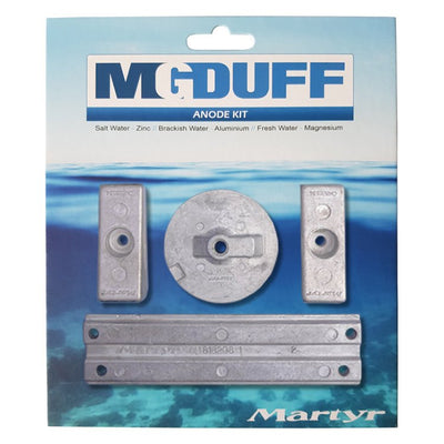 MG Duff CMVERADO4KITA Mercury Verado 4cyl Aluminium Anode Kit