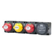 BEP Horizontal Battery Distribution Cluster For Single Engine With Two Battery Banks
