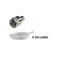 Glomex 2.4 M Fibreglass Antennas W.Fme Terminal